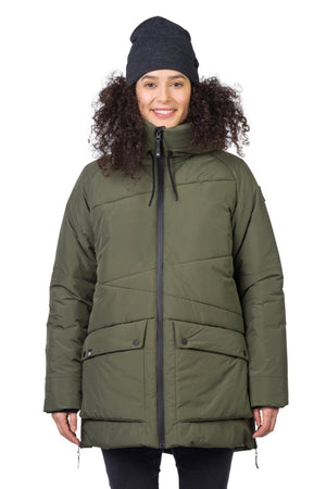 Veste imperméable / parka d'hiver avec membrane Resstex 5000mm et Duratherm High Loft pour femme "Hannah − REBECA" - Planète Rando