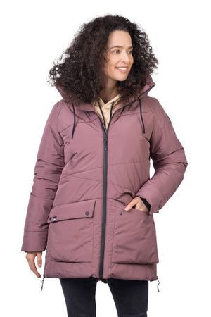 Veste imperméable / parka d'hiver avec membrane Resstex 5000mm et Duratherm High Loft pour femme "Hannah − REBECA" - Planète Rando