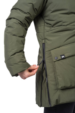 Veste imperméable / parka d'hiver avec membrane Resstex 5000mm et Duratherm High Loft pour femme "Hannah − REBECA" - Planète Rando