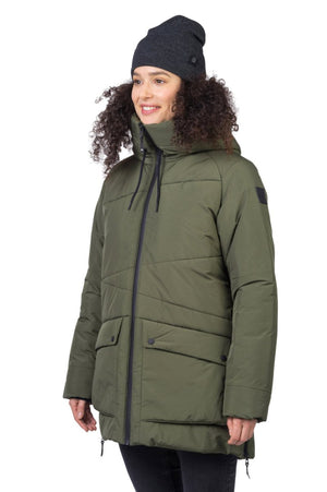 Veste imperméable / parka d'hiver avec membrane Resstex 5000mm et Duratherm High Loft pour femme "Hannah − REBECA" - Planète Rando