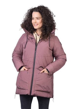 Veste imperméable / parka d'hiver avec membrane Resstex 5000mm et Duratherm High Loft pour femme "Hannah − REBECA" - Planète Rando