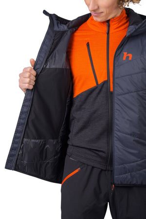 Veste isolée / dououne Airlite Windproof, AFT Double Weave, Primaloft Silver Active pour homme "Hannah − GABBER HOODY" - Planète Rando