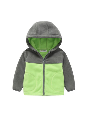 Veste polaire à capuche pour Garçon et Fille "Mudkingdom - ZS0853" - Planète Rando