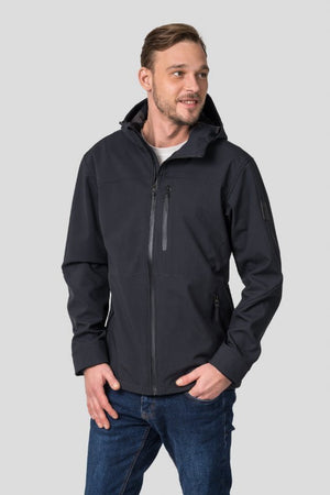 Veste / Softshell de randonnée avec membrane déperlante 8000mm et respirante "Hannah − WANDER" - Planète Rando