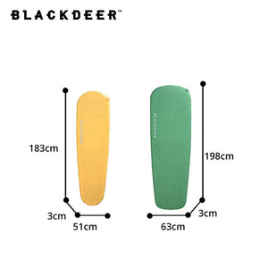 Matelas de camping auto-gonflant & ultra-Léger 630g "BLACKDEER – Archeos mat" - | Planète Rando