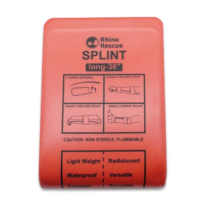 Attelle médicale de premiers secours 160g "Rhinos Rescue - Splint" - | Planète Rando