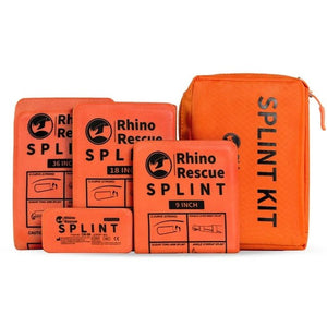 Attelle médicale de premiers secours 160g "Rhinos Rescue - Splint kit" - Planète Rando