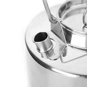 Bouilloire / théière de camping en acier inoxydable (Inox) de haute qualité 0,8l / 295g "Fire-Maple - S304" - | Planète Rando