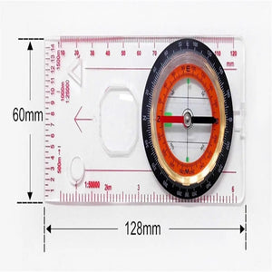 Boussole de mesure pour la randonnée et l'orientation "47 outdoor - Compass" - Planète Rando