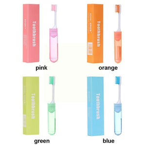 Brosse à dents pliante de voyage en fibre de carbone 18g "Toothbrush - Q4W1" - | Planète Rando