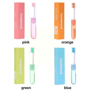 Brosse à dents pliante de voyage en fibre de carbone 18g "Toothbrush - Q4W1" - | Planète Rando