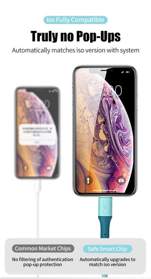 Câble 3 en 1 pour recharge rapide smartphone usb-c / micro / iPhone "OLAF - USB 3A" - | Planète Rando