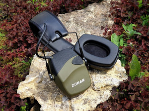 Casque anti-bruit professionnel NRR 22dB avec prise d'entrée audio jack 3,5 mm "Zohan - EM026" - | Planète Rando