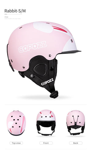 Casque de ski moulé intégralement pour enfants / adultes 51-58cm "COPOZZ - Fuzz" - | Planète Rando