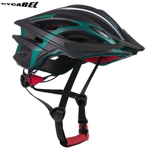 Casque de vélo moulé & ultraléger 250g "Cycabel - V114" - V114 Blue Black / L56-62CM | Planète Rando