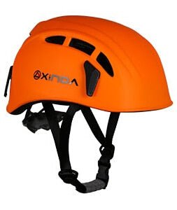Casque d'escalade, équipement de sauvetage spéléologie en montagne "Xinda - XD-Q9650" - Orange | Planète Rando