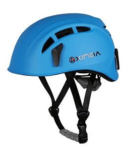 Casque d'escalade, équipement de sauvetage spéléologie en montagne "Xinda - XD-Q9650" - Bleu ciel | Planète Rando