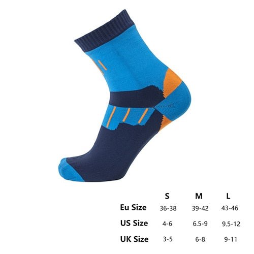 Chaussettes en bambou étanches et respirantes "HC - Waterproof Hiking" - No.4 / S | Planète Rando