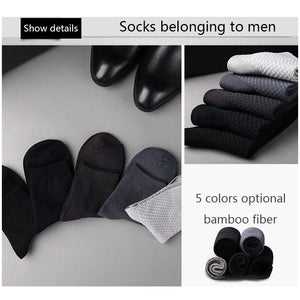 Chaussettes en fibre de bambou / lot de 10 pairs pour homme "ZTOET - Bamboo" - | Planète Rando