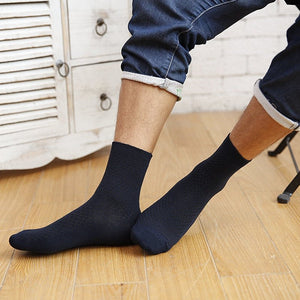 Chaussettes en fibre de bambou / lot de 10 pairs pour homme "ZTOET - Bamboo" - | Planète Rando