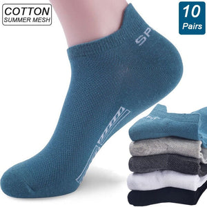Chaussettes respirantes en coton, lot de 10 paires "ZTOET - Sport" - | Planète Rando