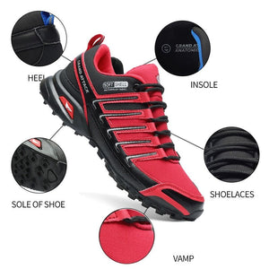 Chaussures de course / randonnée antidérapantes, résistantes à l'eau "Grand Attack - Softshell 30597" - | Planète Rando