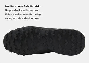 Chaussures de course / randonnée antidérapantes, résistantes à l'eau "Grand Attack - Softshell 30597" - | Planète Rando