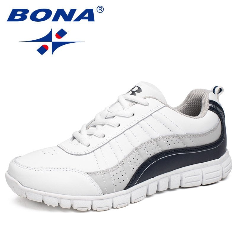 Chaussures de marche / course à lacets pour femme taille 36-41 "BONA – Casual sport" - Noir / 36 | Planète Rando