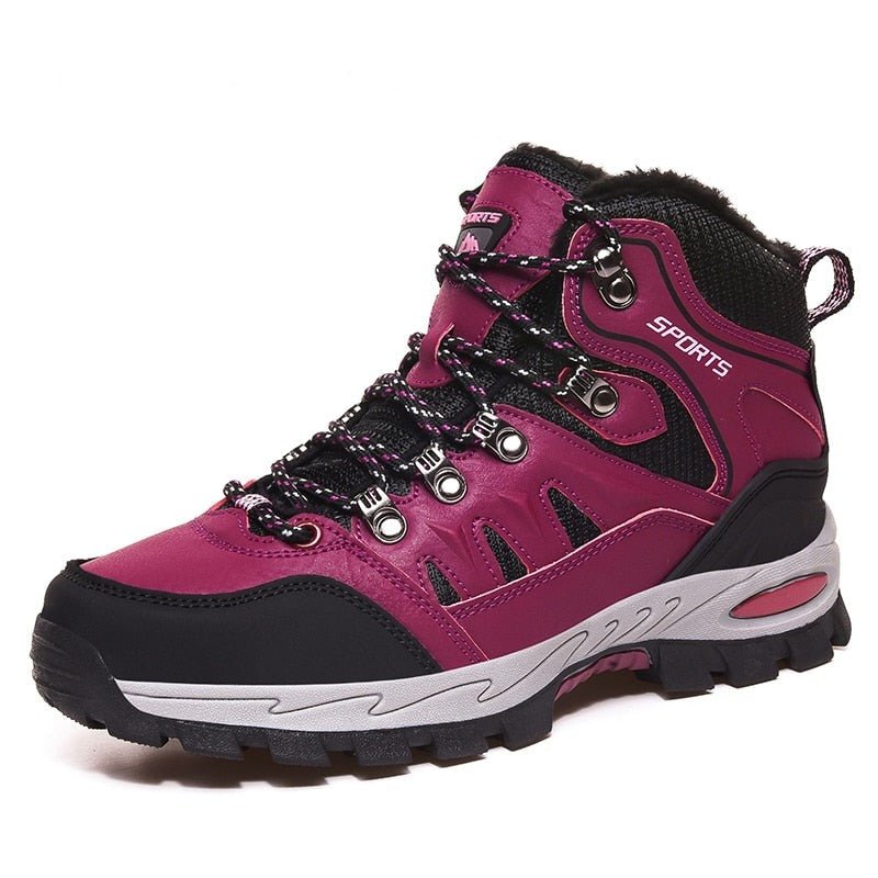 Chaussures de randonnée en polaire unisexe taille 36-47 "IEERD - Sports" - Rose / 36 | Planète Rando