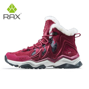 Chaussures de randonnée imperméables avec doublure polaire "Rax - Winter Hiking" - Fushia / 39 | Planète Rando