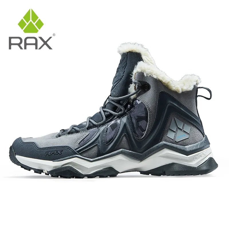 Chaussures de randonnée imperméables avec doublure polaire "Rax - Winter Hiking" - Gris / 39 | Planète Rando