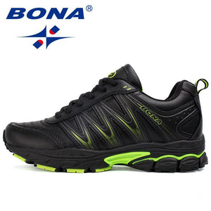 Chaussures running / sport très confortables pour femme "Bona - DMX" - Noir - fluo / 35 | Planète Rando
