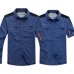 Chemise à manches longues respirante & anti-uv pour homme "TRVLWEGO - AD043" - | Planète Rando