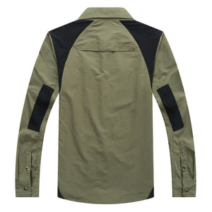 Chemise à manches longues respirante & anti-uv pour homme "TRVLWEGO - AD043" - | Planète Rando