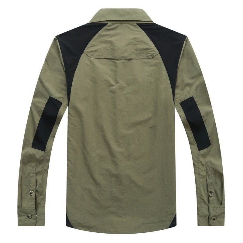 Chemise à manches longues respirante & anti-uv pour homme "TRVLWEGO - AD043" - | Planète Rando