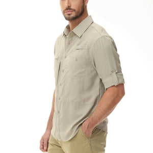 Chemises de randonnée / pêche à manches longues pour homme Quickdry UPF 50+ "Satankud - CXY23026" - Planète Rando