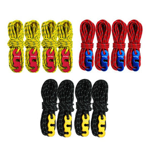 Corde à vent réfléchissante 4x4m 3mm "HONEVER - ShineTrip" - | Planète Rando