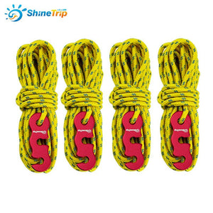 Corde à vent réfléchissante 4x4m 3mm "HONEVER - ShineTrip" - | Planète Rando