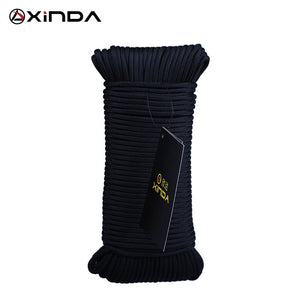 Corde de sécurité 31 mètres / corde d'alpinisme 292kg "XINDA - 9 BRINS" - Noir / 50m | Planète Rando