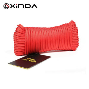 Corde de sécurité 31 mètres / corde d'alpinisme 292kg "XINDA - 9 BRINS" - Rouge / 31m | Planète Rando