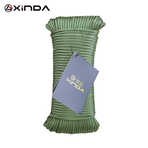 Corde de sécurité 31 mètres / corde d'alpinisme 292kg "XINDA - 9 BRINS" - Vert / 50m | Planète Rando