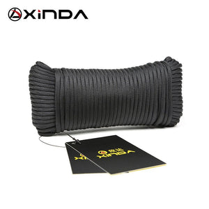 Corde de sécurité 31 mètres / corde d'alpinisme 292kg "XINDA - 9 BRINS" - Noir / 31m | Planète Rando