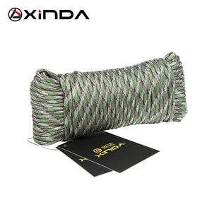 Corde de sécurité 31 mètres / corde d'alpinisme 292kg "XINDA - 9 BRINS" - Camo / 31m | Planète Rando