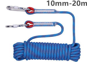 Corde haute résistance pour escalade et randonnée "Lotank - Climbing" - 10mm-20m blue | Planète Rando