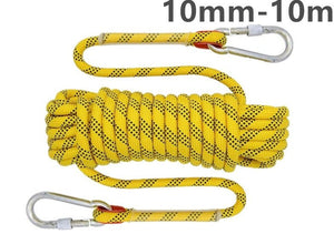 Corde haute résistance pour escalade et randonnée "Lotank - Climbing" - 10mm-10m yellow | Planète Rando