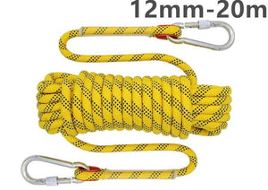 Corde haute résistance pour escalade et randonnée "Lotank - Climbing" - 12mm-20m yellow | Planète Rando
