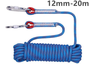 Corde haute résistance pour escalade et randonnée "Lotank - Climbing" - 12mm-20m blue | Planète Rando