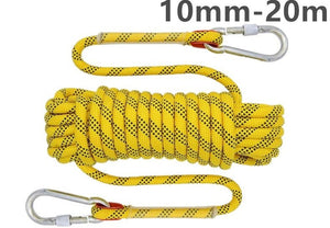 Corde haute résistance pour escalade et randonnée "Lotank - Climbing" - 10mm-20m yellow | Planète Rando