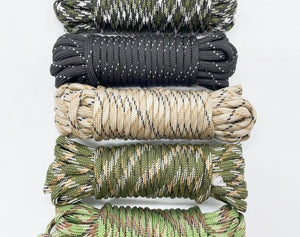 Cordon de parachute 550 à 7 brins 4mm "Loogu – Paracorde bushcraft" - | Planète Rando