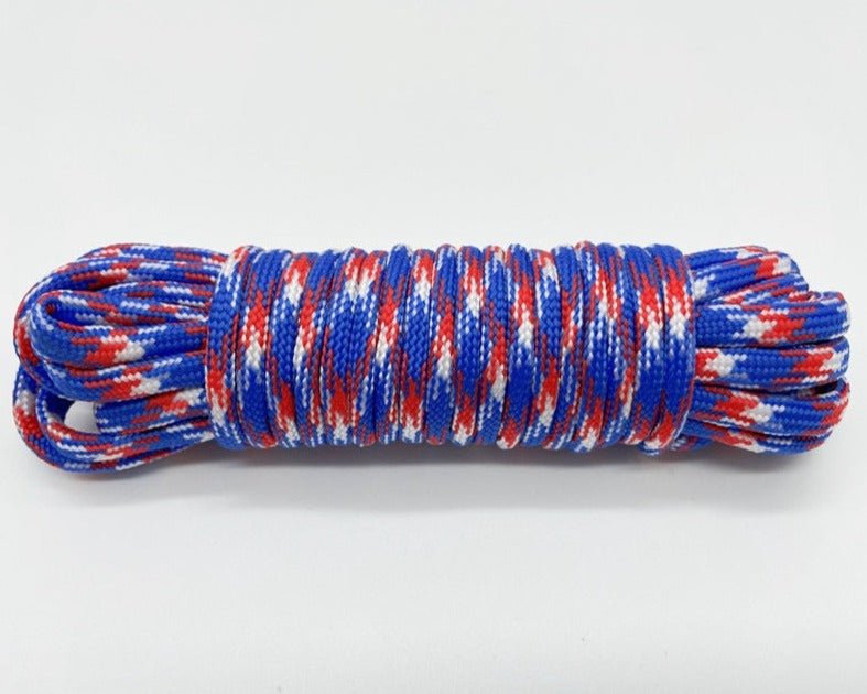 Cordon de parachute 550 à 7 brins 4mm "Loogu – Paracorde bushcraft" - Cocorico / 5M | Planète Rando